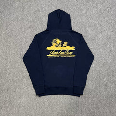 Aimé Leon Dore World Graphic Hoodie - Navy