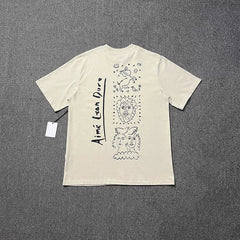 Aimé Leon Dore Line Sketch Graphic Tee - Cream