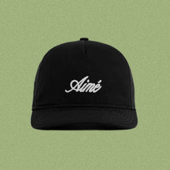 Aimé Leon Dore Cursive Script Hat - Black